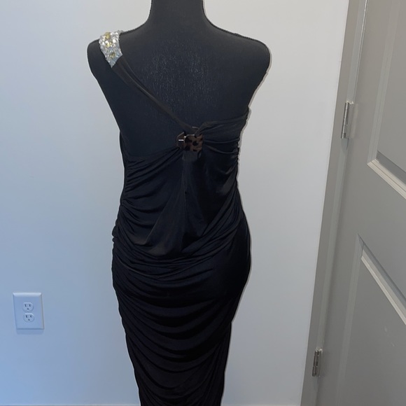 Black one shoulder dress - Picture 5 of 8